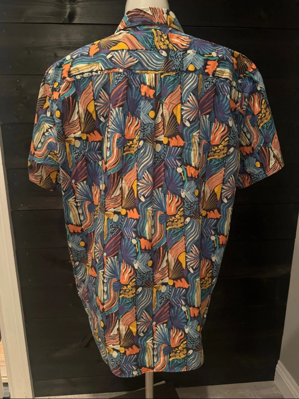 Patagonia Go To Shirt Joy Pitch Floral Button Down Organic Cotton Men’s XL